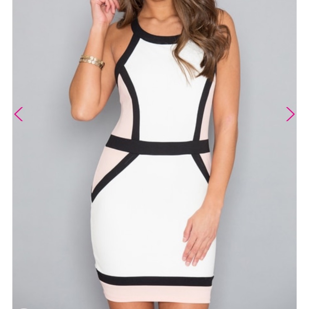 Pink lily dress
